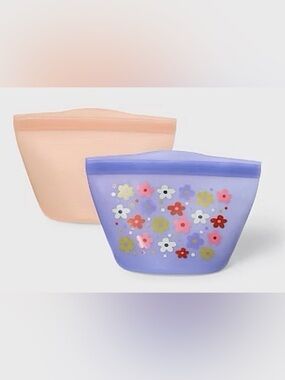 4-Cat & Jack reusable snack pouches NWT